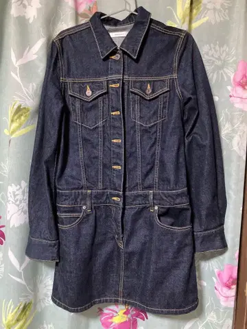 MOUSSY 데님 긴팔 원피스