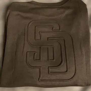 [ 새상품 ] MLB 파드레스 남성용 트레이닝복 상의 엠보싱 가공 5L