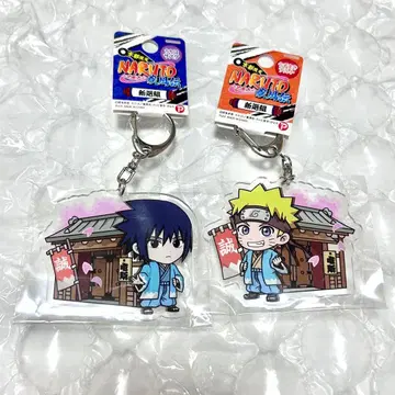 NARUTO 지역 한정 아크릴 키링 교토 신센구미 사스케 나루토