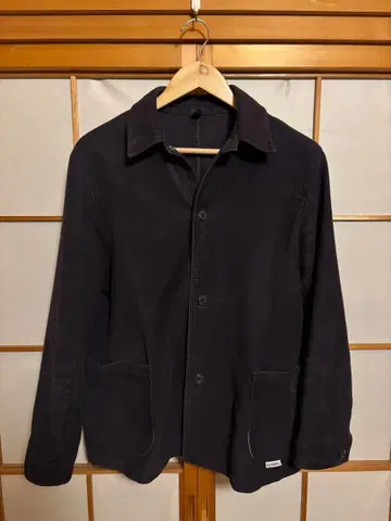 KEMPEL 다크 네이비 버튼 부착 자켓 사이즈 L(48)