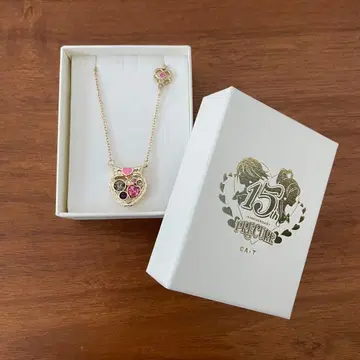 두 사람의 펜던트 (큐어 블랙)