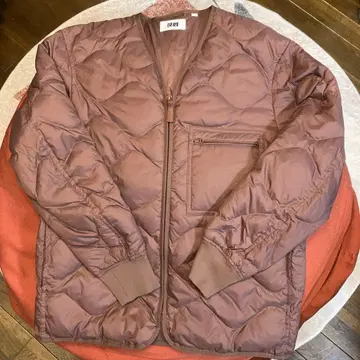 UNIQLO U 리사이클 다운 자켓 M 브라운 442174 남녀 공용