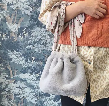 카오리노모리 퍼 복조리 백