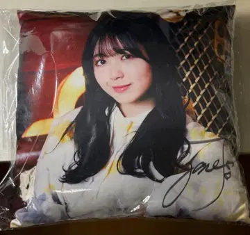 노기자카46 츠츠이 아야메 친필 사인 쿠션