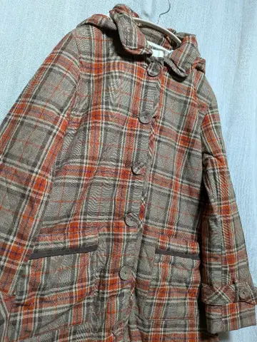 Cynthia 체크 무늬 충전솜 퀼팅 자켓 10290