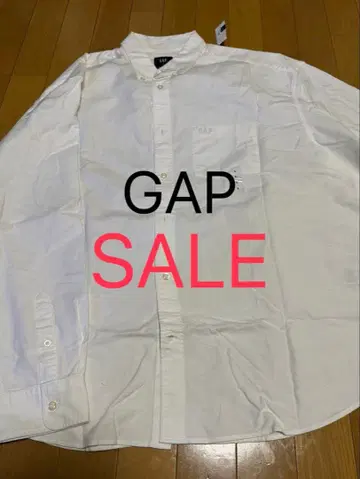 [새상품] GAP 화이트 버튼 다운 셔츠 L 사이즈