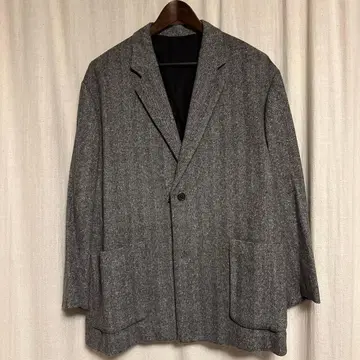 MARKAWARE 캐시미어 그레이 테일러드 자켓