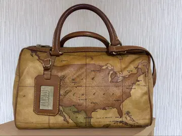 플리마켓 클라세 지도 도안 미니 보스턴 백 2way