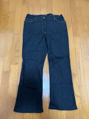 MARINA SPORT 플레어 데님 팬츠 다크 블루