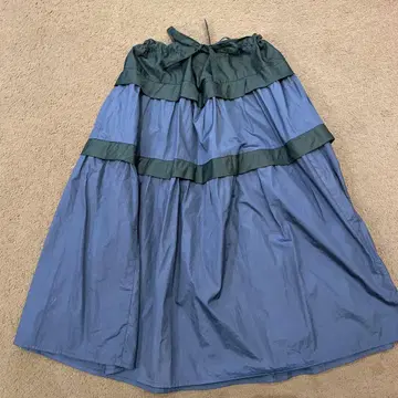 homspun 플레어 스커트