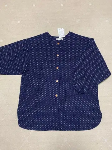 쿠루메오리 민예 긴팔 셔츠 튜닉 갓파옷