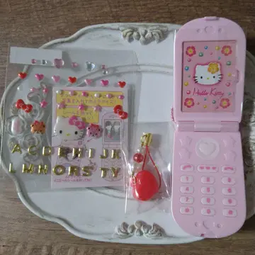 산리오 골라 쓰는 폴더폰 사진 홀더 키티 커스텀 덕질 헤이세이 레트로