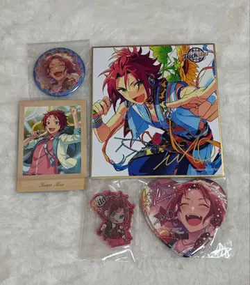 앙상블 스타즈 이사라 마오 색지 캔뱃지 아크릴 스탠드 파샤코레 추억