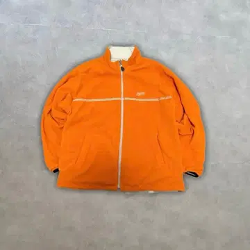 [ 리버서블 ] PUMA 플리스 나일론 자켓 오렌지 스트릿