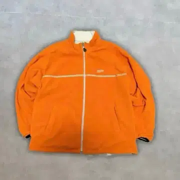 [ 리버서블 ] PUMA 플리스 나일론 자켓 오렌지 스트릿