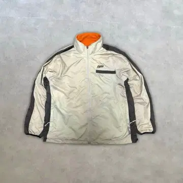 [ 리버서블 ] PUMA 플리스 나일론 자켓 오렌지 스트릿