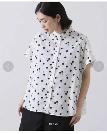 Gready Brilliant60 론 체리 블라우스