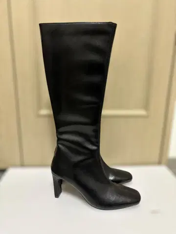 [ 새상품급 ] 심플하고 깔끔한 롱 부츠