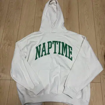 Nissy Naptime 후드티 화이트 L 사이즈