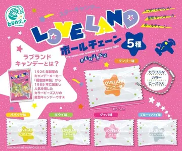 선작사 본점 LOVELAND 볼 체인 전 5종 세트