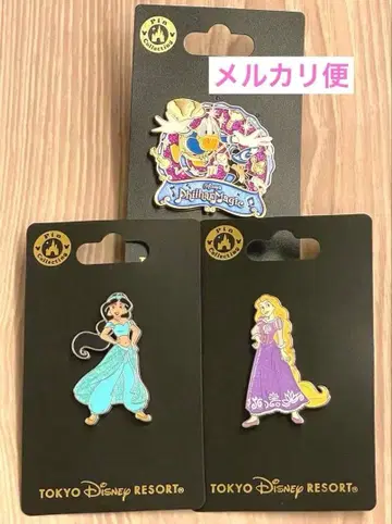 [ 디즈니 ] 핀 배지 3개 세트