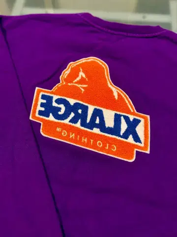 XLARGE 퍼플 긴팔 트레이닝복 XL 사이즈