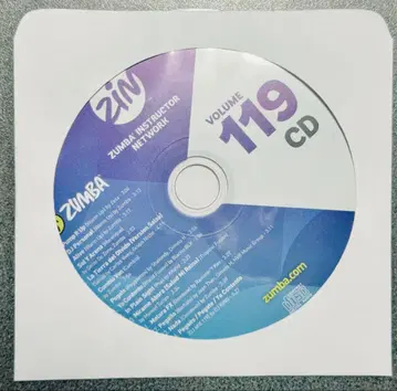 ZUMBA Zin CD 119 최신
