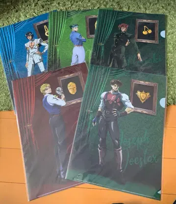 죠죠 월드 클리어 파일 5장 세트