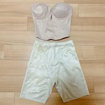 THE TREAT DRESSING 숏 뷔스티에 D65 거들 베이지