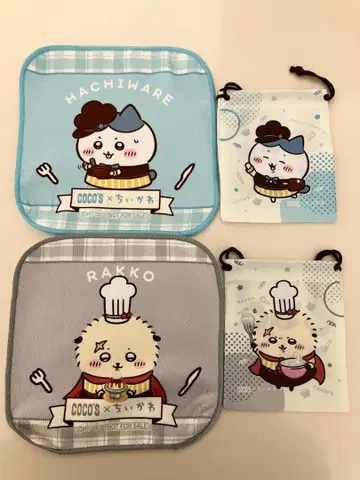 치이카와 x 코코스 미니 타월&복조리