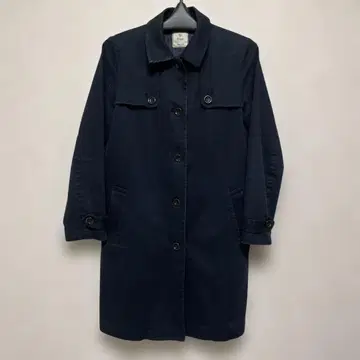 멜로즈/네이비 코트/코튼 혼방