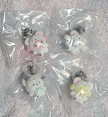 새상품 산리오 마이멜로디 포차코 폼폼푸딩 시나모롤 4점