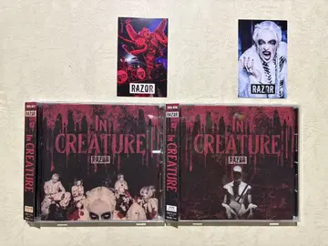 RAZOR [ In CREATURE ] 초회 한정판 일반 버전  세트