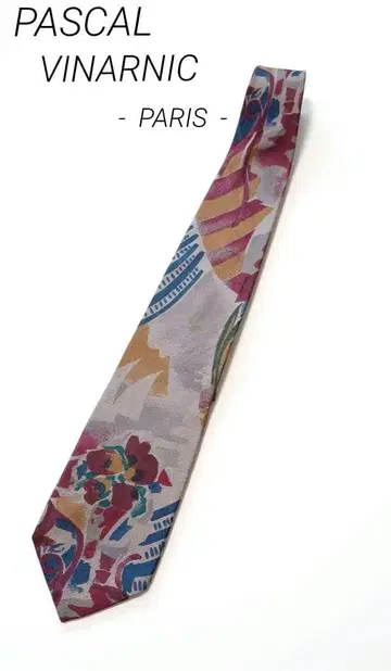 [ 새상품급 ] 파스칼 비나니크 실크 100% 이탈리아제 원단 넥타이