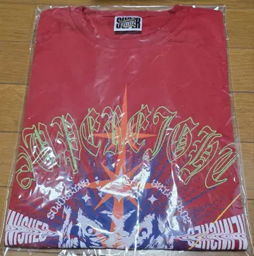 SUPER EIGHT 빨간색 티셔츠