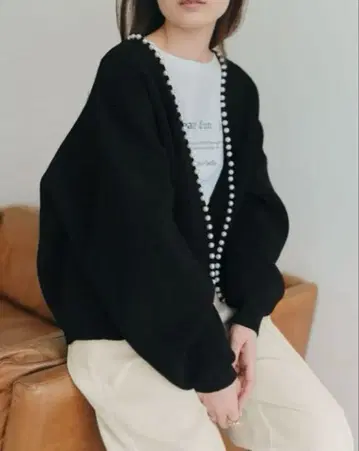 [ 새상품급 ] titivate 펄 가디건