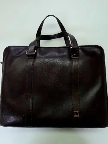 dunhill 다크 브라운 비즈니스 백