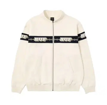 HUF 아이보리 집업 트레이닝복