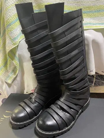 [명작/새상품급] Gareth Pugh 롱 부츠 44