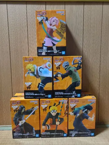 NARUTO TOP99 전 6체 묶음 판매 나루토 프라이스 피규어