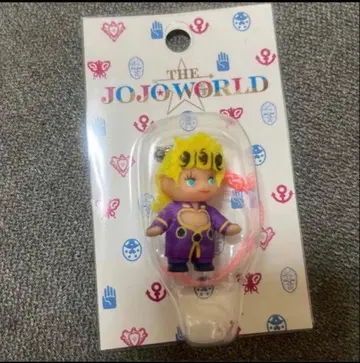 새상품 THE JOJO WORLD 큐피 콜라보 스트랩 죠르노