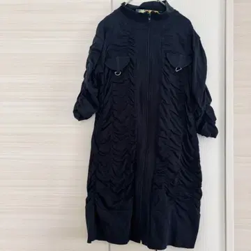 JOUJOU 루슈 디자인 집업 자켓 S 블랙