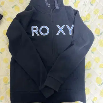 ROXY 블랙 후드 후드티
