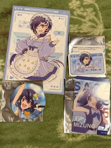 좀비랜드 사가 유메긴가 파라다이스 popup 샵 미즈노 아이 세트