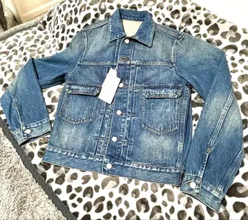 맥피 투모로우랜드 데님 자켓 G 블루