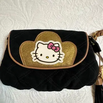 헬로키티 빅토리아 튤 클러치백 메이크 파우치 미사용