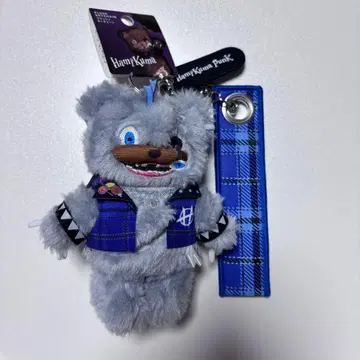 택 포함 새상품 하미곰 펑크 스트랩 포함 마스코트 키체인