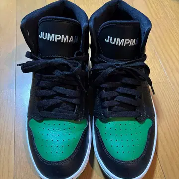금일 한정 JORDAN 1 블랙/그린 하이컷