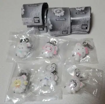 메지루시 액세서리 산리오 캐릭터즈 후와후와 스노우 컴플리트 세트