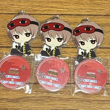 캡콤 카페 은혼 라메 아크릴 키링 오키타 소고